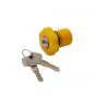Oil Tank Cap with Lock Yellow Honda MT/MB