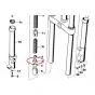 Spring end piece Front fork Kreidler from 1968