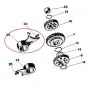 Gear fork Right Kreidler 5G Original