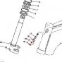 Handlebar lock Ring for Rivet Yamaha FS1/DT/RD