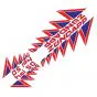 Stickerset 4-Pieces Zundapp HAI50 Red/Blue