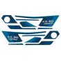 Stickerset Complete Zundapp KS80 Super Blue/White