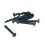 Cylinder screw Black M6X35 Din 7985H