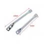 Front Fender brackets Zundapp 2-parts 1977>1978