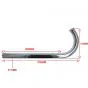Exhaust Header 28MM Sachs / Membrane Cylinder