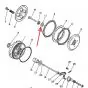 Washer (conical) clutch Yamaha FS1/DT/RD