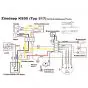 Wiring Harness Zundapp KS50 Tachometer/Speedometer