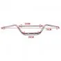 Handlebar Universal With Bar 70CM Chrome