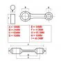 Connecting Rod Sachs 5 Gears Top Racing