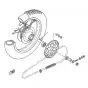 Bolt for Rear Sprocket Yamaha DT50MX