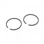 Piston ring set 40MM 50CC Peugeot 103 Airsal
