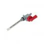 Fuel cock M10 X 1 Straight Red - Oldtimer