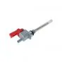 Fuel cock M10 X 1 Straight Red - Oldtimer