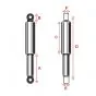 Shock absorbers Black/Chrome Closed IMCA 310MM