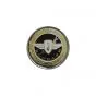 Sticker Zundapp Logo Gold/Black Round 100MM