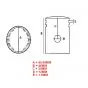 Piston 41MM P12 Excess Puch MV/MS