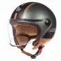 Helmet Jet Street Entire MT Matt Brown/Green XS