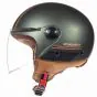 Helmet Jet Street Entire MT Matt Brown/Green XS