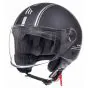 Helmet Jet Street Entire MT Matt Black Large