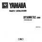 Parts Catalog Yamaha - Various types