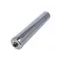 Exhaust Silencer Chrome Uni Glass wool damped DIY