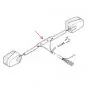 Flasher Bracket Rearside Black Kreidler Original