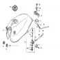 Tank Rubber Honda MBX/NSR Frontside