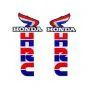 Stickerset Honda HRC Red/Blue/White 190X90MM