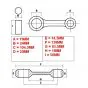 Connecting Rod Zundapp KS125