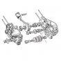 Primary Axle Puch 3 Gears