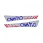 Stickerset Tank Honda Camino Blue/Grey/Red