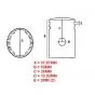 Piston 37.97MM (A) P12 Sachs Meteor