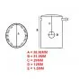 Piston 38.96MM (CD) P12 Zundapp Meteor