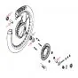 Repair set Rear wheel hub Honda MB/MT