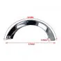 Rear Fender Kreidler RS / RMC Chrom Short