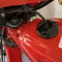 Steering head nut Honda MT50 Black with Hole