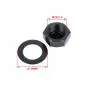 Steering head nut Honda MB50 Black