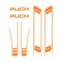 Stickerset Puch Maxi Lines Orange A-Quality