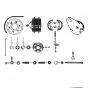 Cover Plate set Sprocket Carrier Zundapp