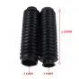 Fork covers Yamaha DT50/80MX Black