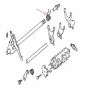 Gear axle Spring Original Honda MB/MT