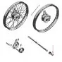 Dust Cap Wheel Bearing with Falt Ring Hercules