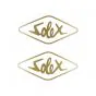 Stickerset Solex Gold 70X33MM