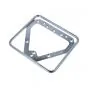 License plate holder RETRO Chrome