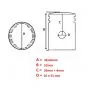 Piston 38.6MM Oversize Barikit Pin 10 Vespa