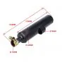 Exhaust Silencer Black Universal NOS Proma 
