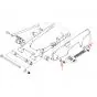Mounting set Chainguard Honda MB/MT