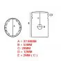 Piston 37.98MM (B) P12 Sachs Meteor