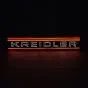 Lamp Kreidler Stripes LED Orange