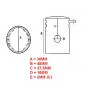 Piston 38MM P10 ILO Standard